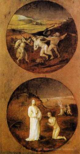 L'humanité assailli par Devils (panneau de Noé inversé)