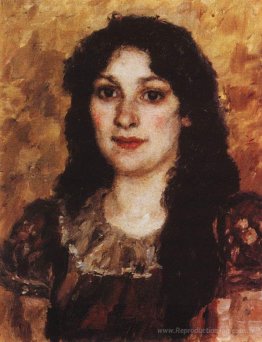 Portrait de E. A. Surikova
