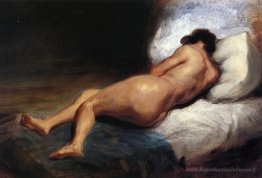 Étude d'un nu inclinable