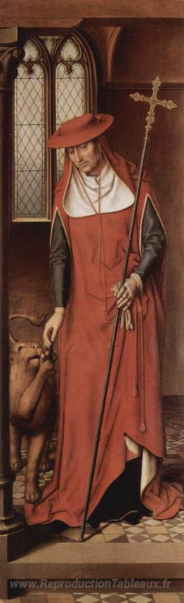 Triptych de l'autel de la cathédrale de Lübeck (détail)