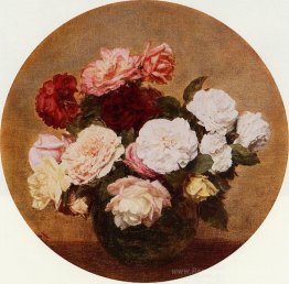 Un grand bouquet de roses