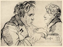 Portrait d'Ivan Krylov et d'une femme inconnue