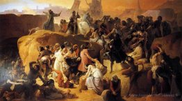 Croisés soif près de Jérusalem