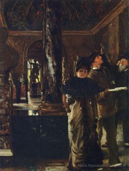 Visiteurs étrangers au Louvre