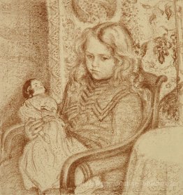Fille avec poupée
