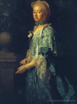 Portrait d'Augusta de Saxe Gotha, princesse de Galles