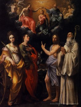 Coronation de la Vierge avec Sainte-Catherine d'Alexandrie, St.