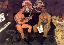 Autoportrait et portrait de pyotr konchalovsky