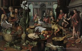 Christ dans la maison de Martha et Marie