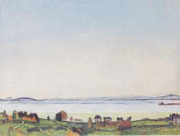 Le lac Léman de Lausanne