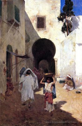 Tangiers de scène de rue