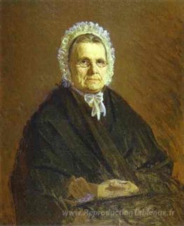 Portrait de Theodora Saltykova, la mère du peintre en droit