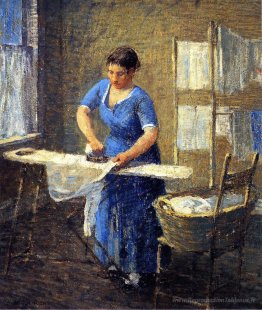 Femme à repasser