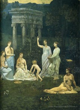 Le bois sacré chéri des arts et des muses (détails)