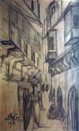 Une rue. Constantinople.