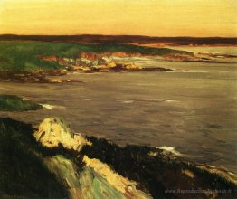 Les falaises vertes et oranges, Gloucester