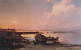 Rivage de mer dans les environs de l'oranienbaum