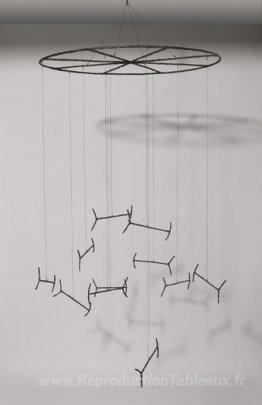 Sculpture suspendue