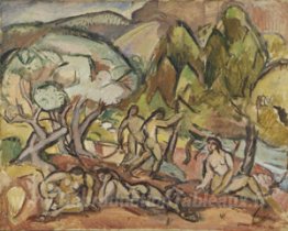 Paysage avec des chiffres