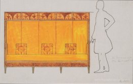 Projets de dessins pour la salle de petit-déjeuner de l'appartem