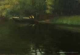 Sur la rive de la rivière