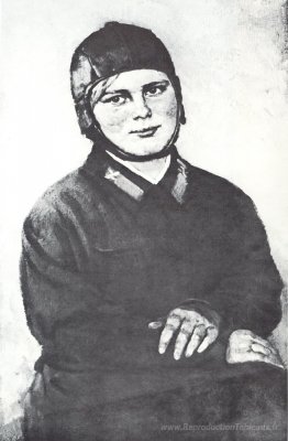 Portrait de Pilot-Woman M.S. Zimova