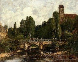 Saint-Cénera, l'église et le pont