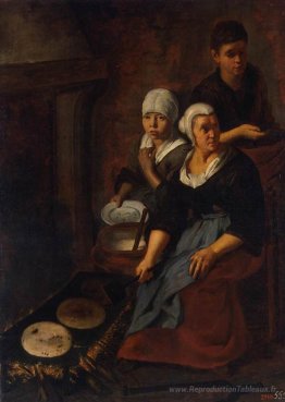 Cuisson de gâteaux plats