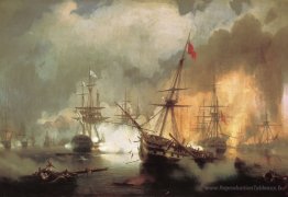 La bataille de Navarino