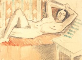 Nu sur le canapé