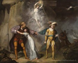 Scène de «The Tempest» de William Shakespeare