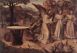 Abraham a servi par trois anges