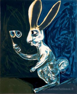 Le lapin blanc