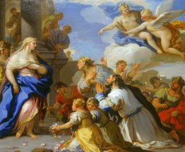 Psyché honoré par le peuple