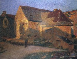 La vieille maison dans les derniers rayons
