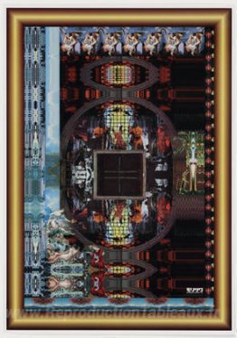 Affiche célébrant le 10e anniversaire du magazine Tategumi Yokog