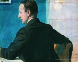 Portrait de M.V. Dobuzhinsky