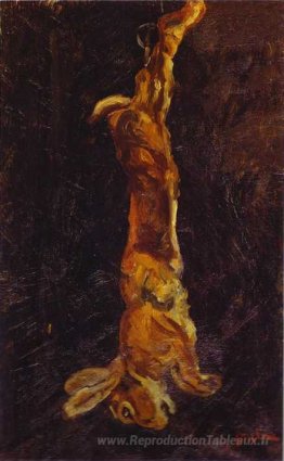 Lièvre suspendue