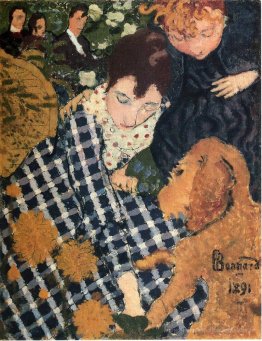 Femme avec chien