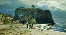 Ville au bord de la mer