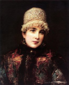 Beauté russe à Kokoshnik