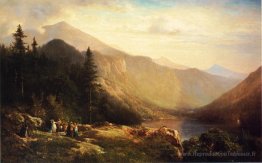 La vision d'un artiste sur le mont Lafayette