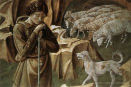 La veillée des bergers (détail)