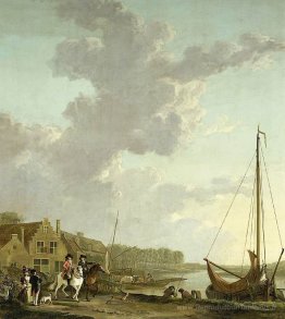 Un vaste paysage fluvial