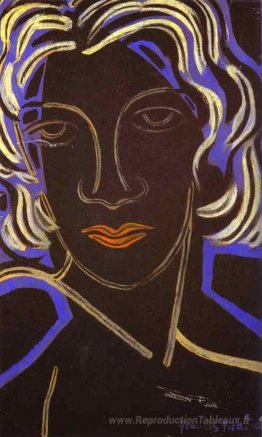 Face d'une femme