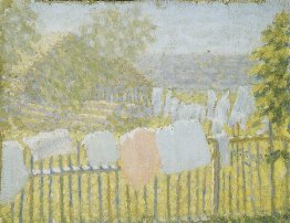 Sous-vêtements sur la clôture