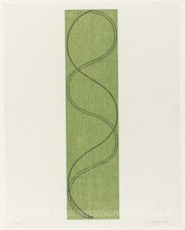 Colonne / figure verte