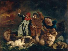 La barque de Dante (Dante et Virgile dans les enfers)
