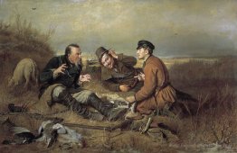 Chasseurs au repos