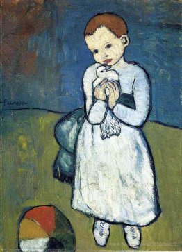 Enfant avec colombe